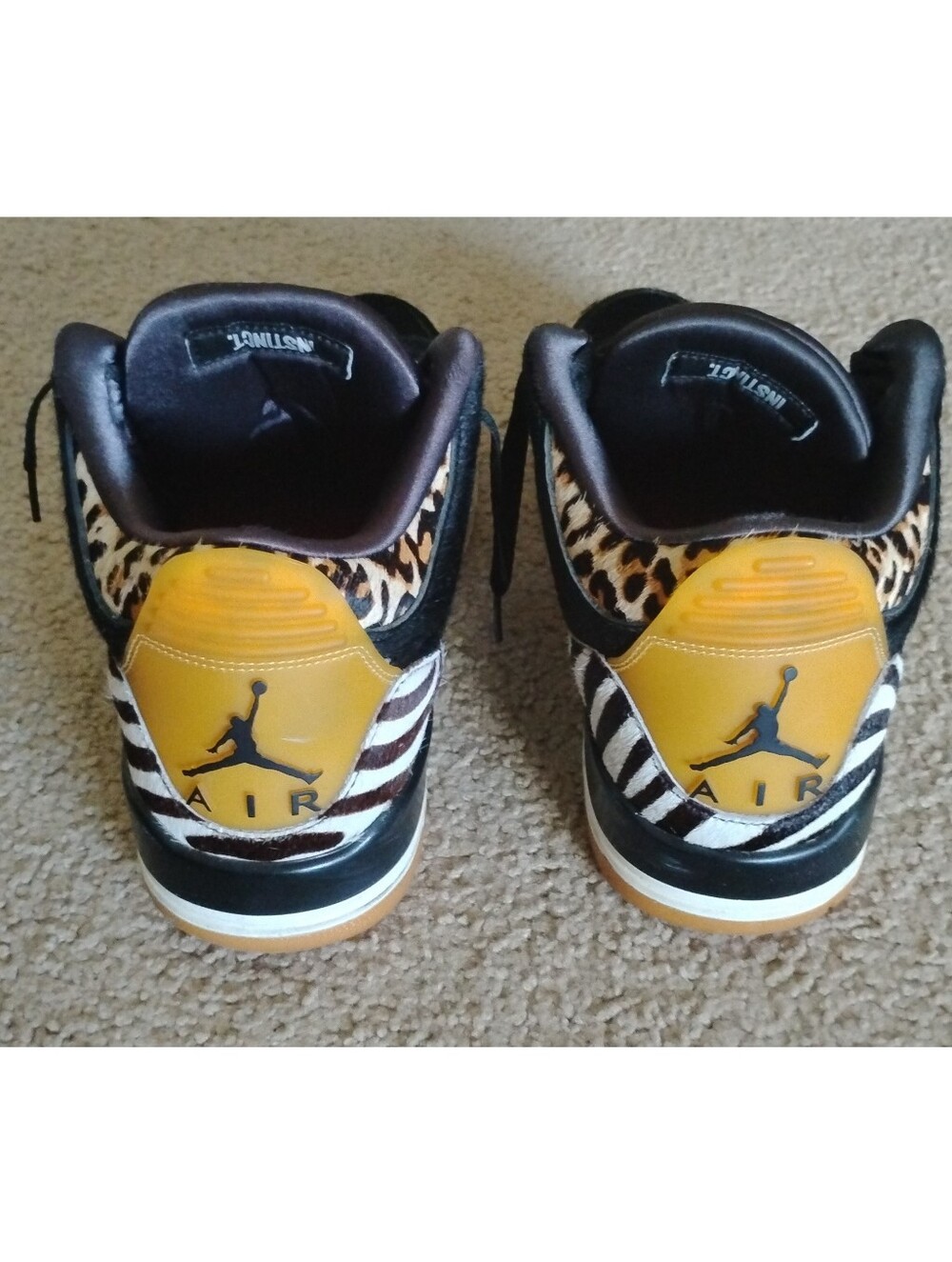 Air Jordan 3 Retro SE "Animal Instinct 1.0" (2019) – Size 12 - Picture 4 of 6